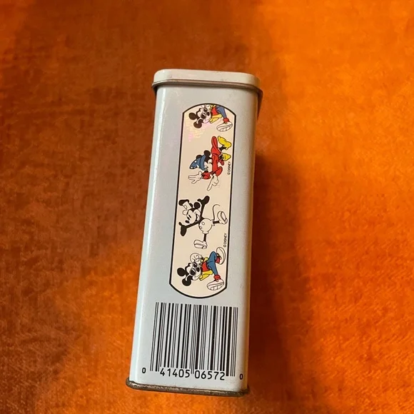 Vintage Mickey Mouse Band Aid Container, Good condition - Picture 3 of 5